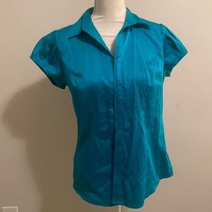 The Limited Turquoise blouse Size M
